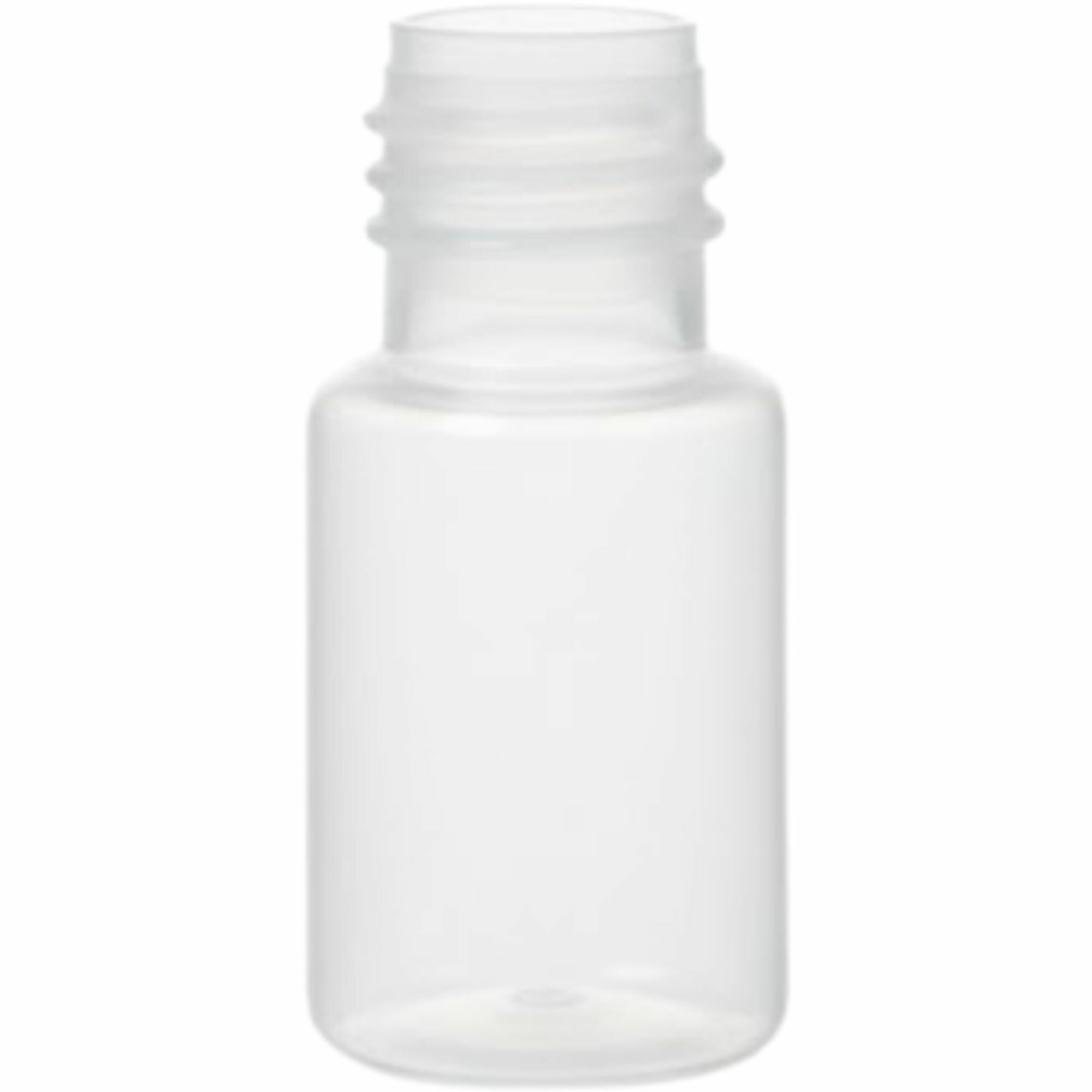 Ber-Fix® Rundflasche 15ml / 10g DIN18 Leerflasche Korpus ohne Verschluss