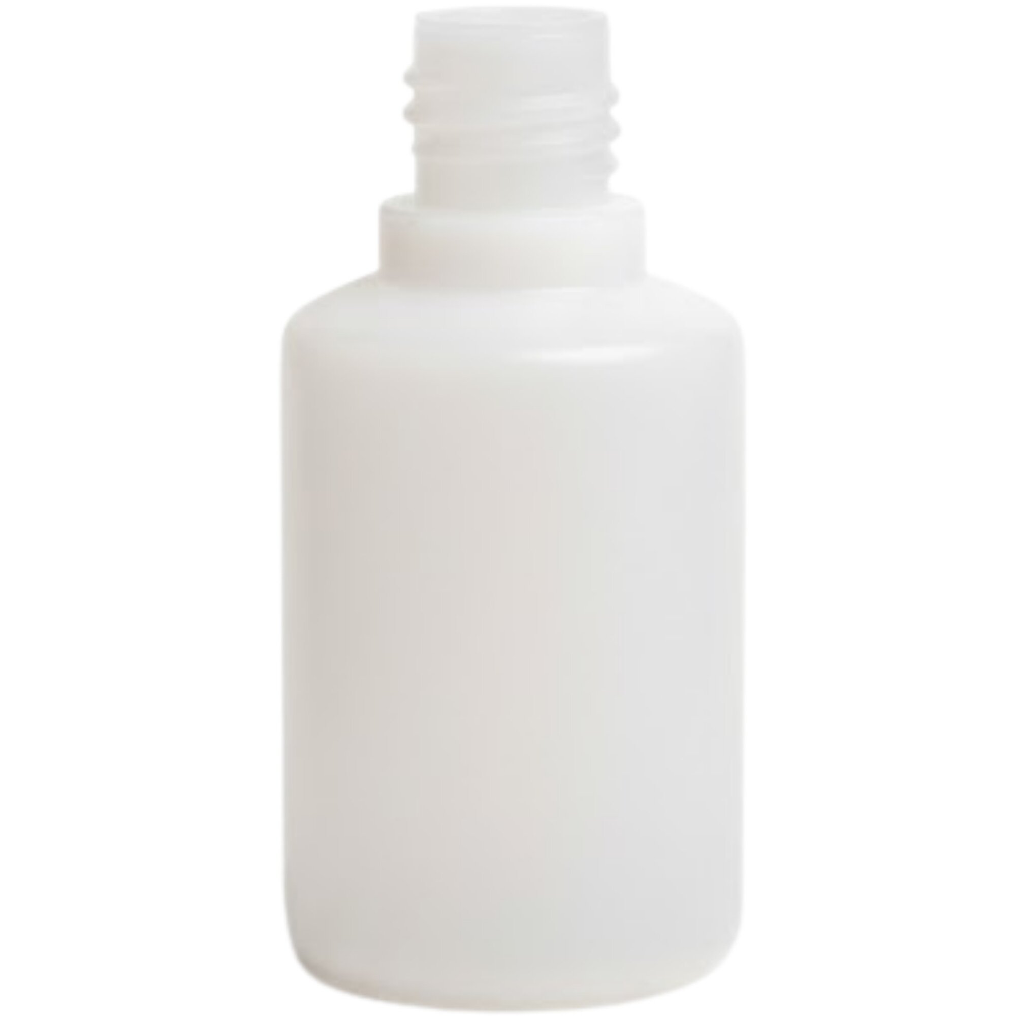 Ber-Fix® Rundflasche 60ml / 50g DIN18 Leerflasche Korpus ohne Verschluss