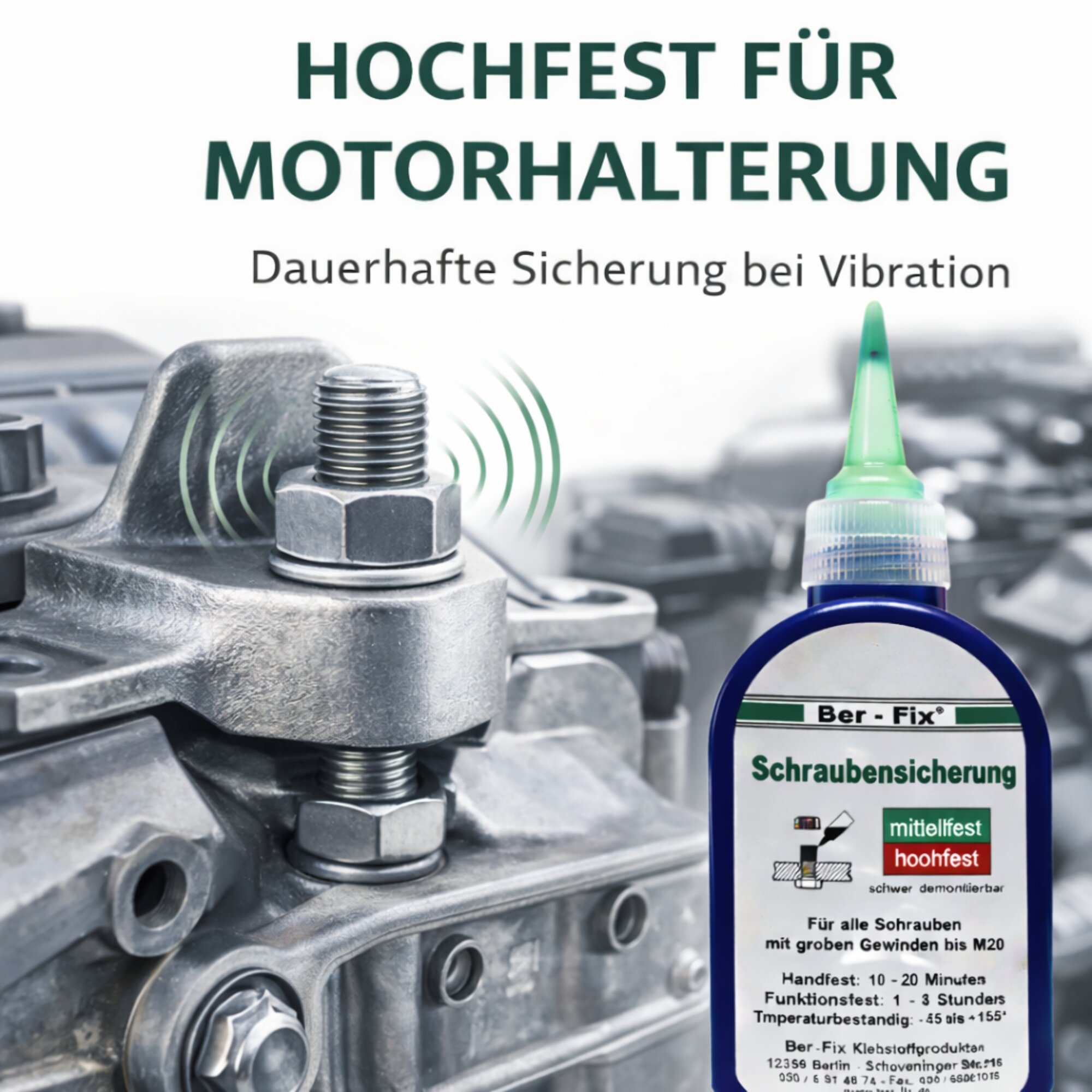 Ber-Fix® Schraubensicherung hochfest 10g "MHD-AKTION"