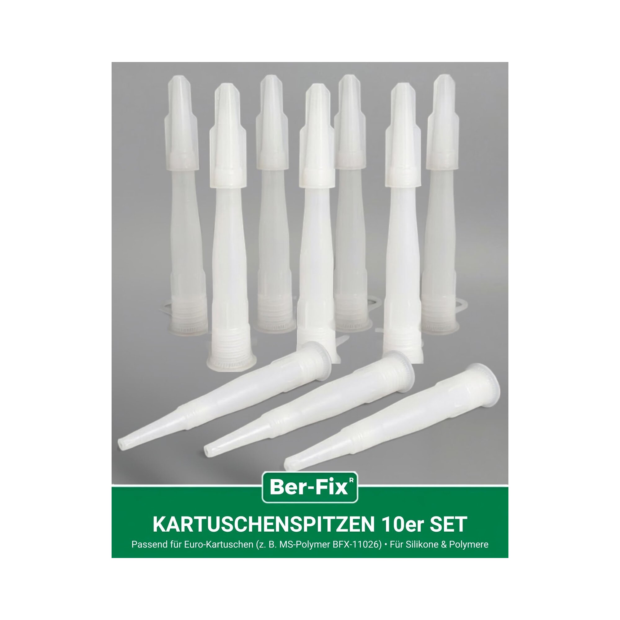 Ber-Fix® Kartuschen-Spitzen 10er Set passend zum MS Polymer